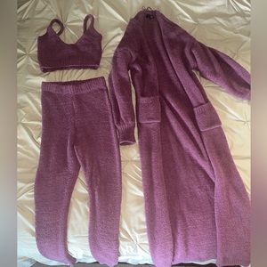 Living in it 3 piece legging set, from Fashion Nova